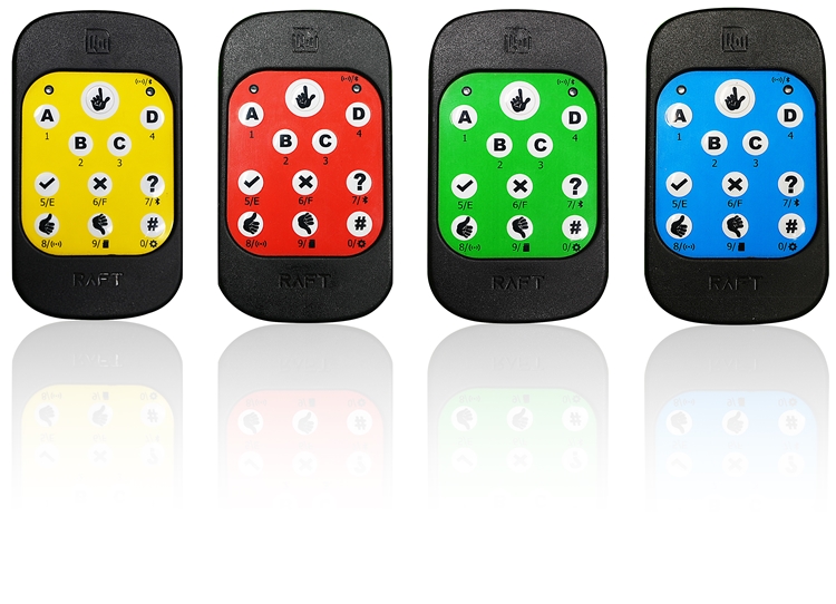 Four Chargtron RAFTs using nRF52810 SoC