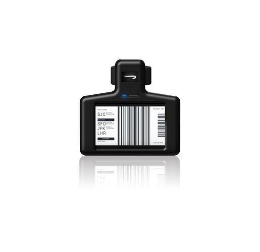 The Bluetooth LE-powered ViewTag is a permanent digital luggage tag for travelers and airlines alike