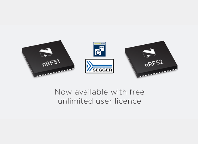 SEGGER embedded studio, nRF52, nRF51